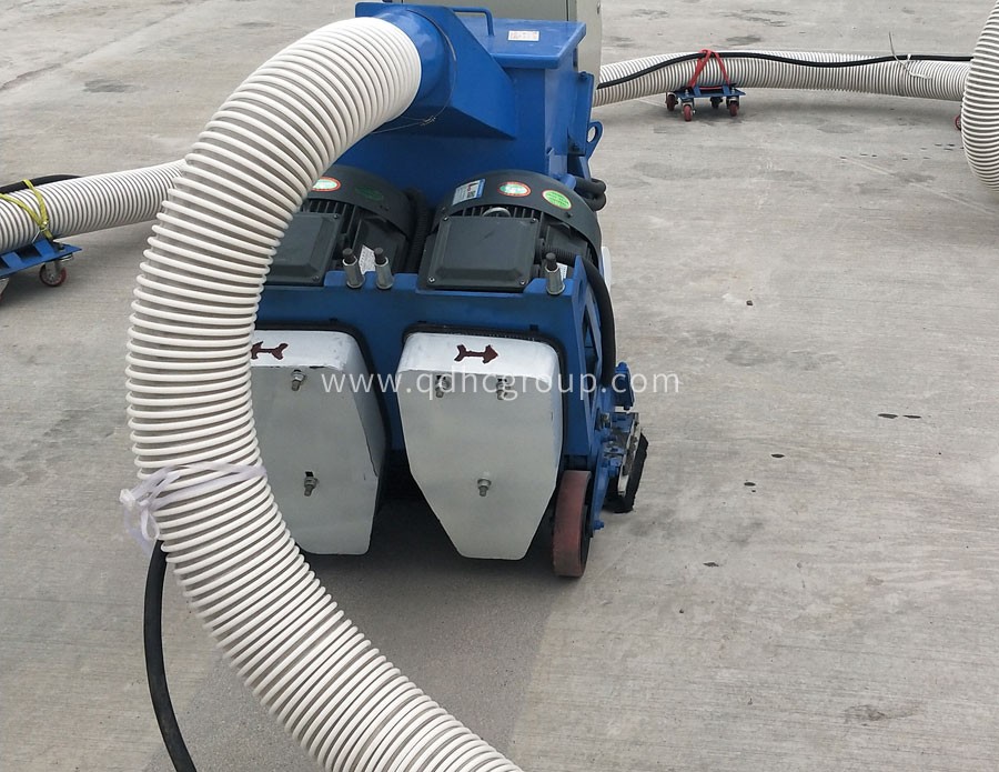 移動路面拋丸機