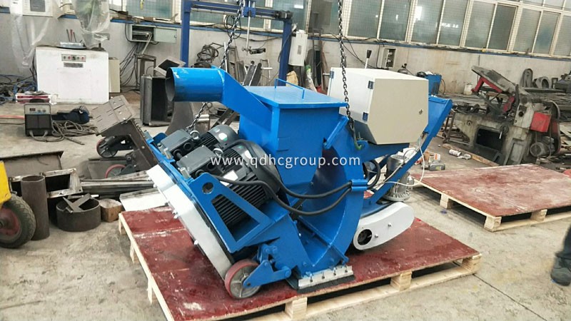 雙拋頭路面拋丸機