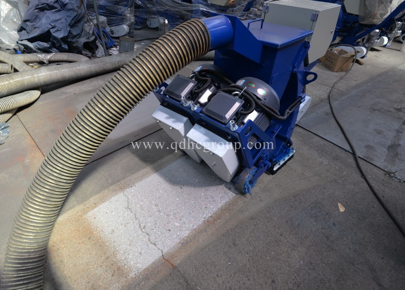 橋面拋丸機施工現場 橋面拋丸機施工現場